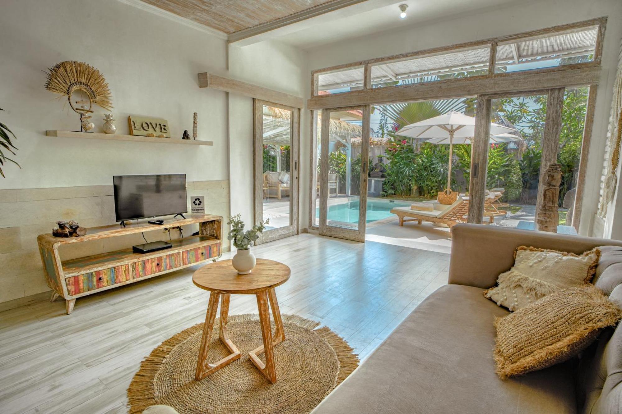 Villa Piece Of Peace Private 3Br With Large Pool And Garden Canggu  Bagian luar foto